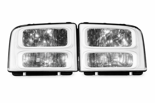 Paint match 05-07 superduty headlights