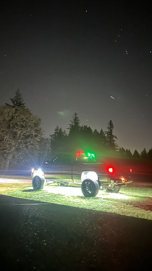 16 Piece rock light kit